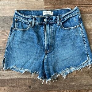 High Rise 4” Mom Shorts